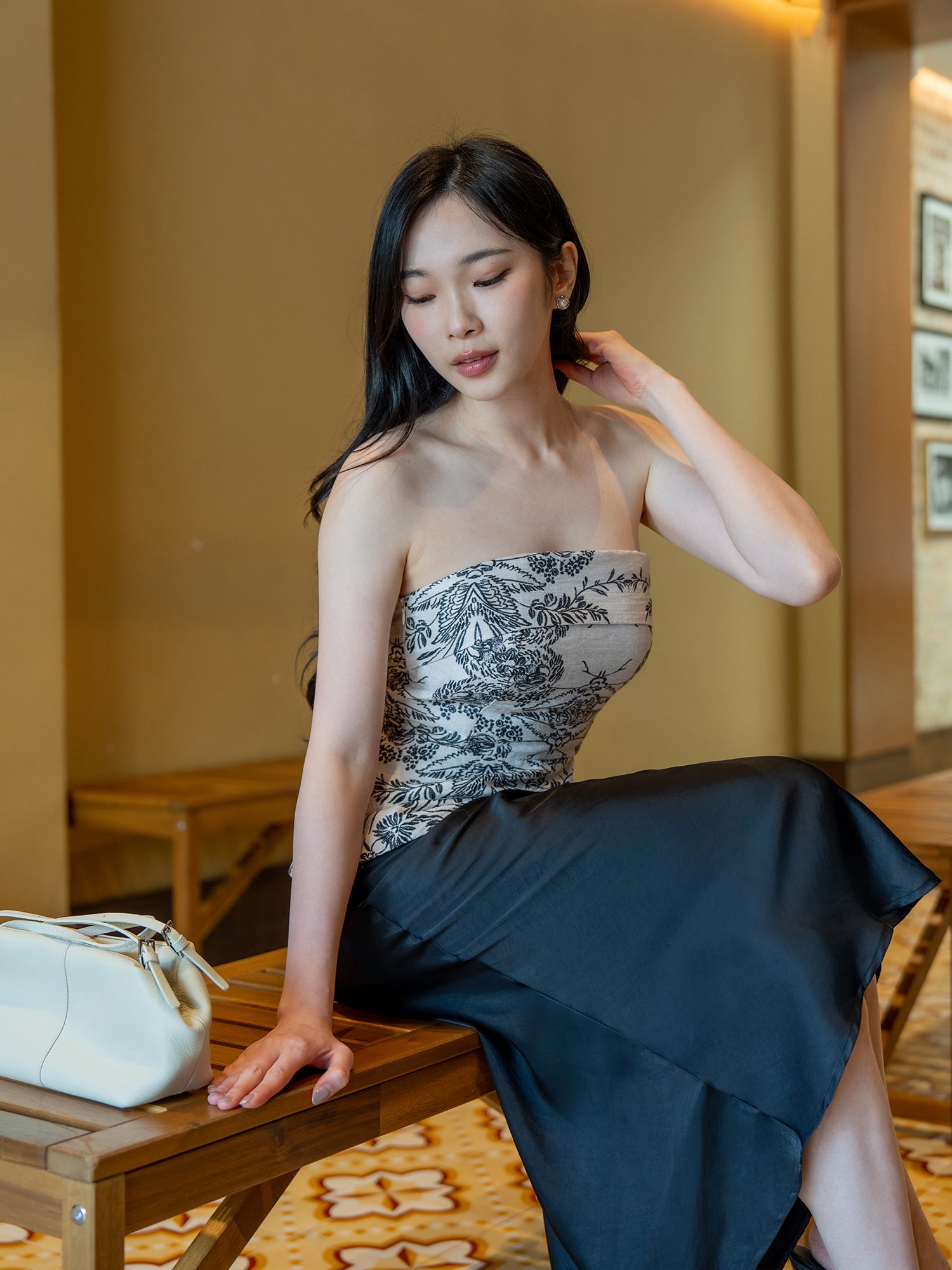 Floral Peplum Top