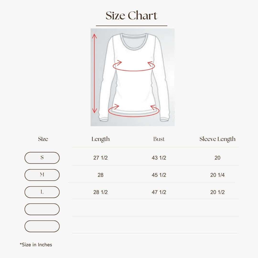 Semi Sheer Button Shirt Size Guide