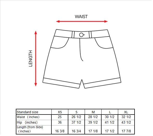 Marcelia Draped Twist Shorts Size Guide