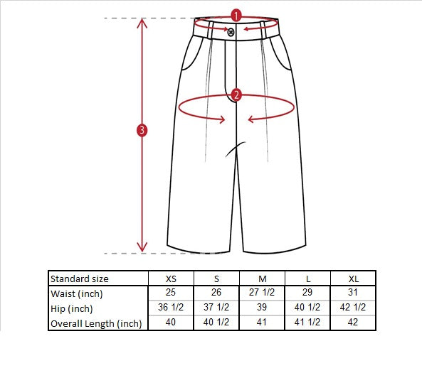 Zoe Cut Out Trousers Size Guide