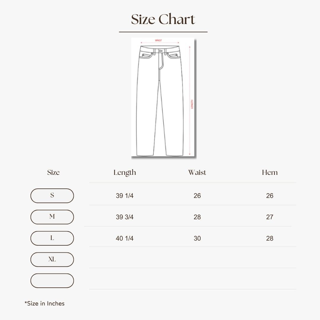 Pleated Wide-Leg Pants Size Guide