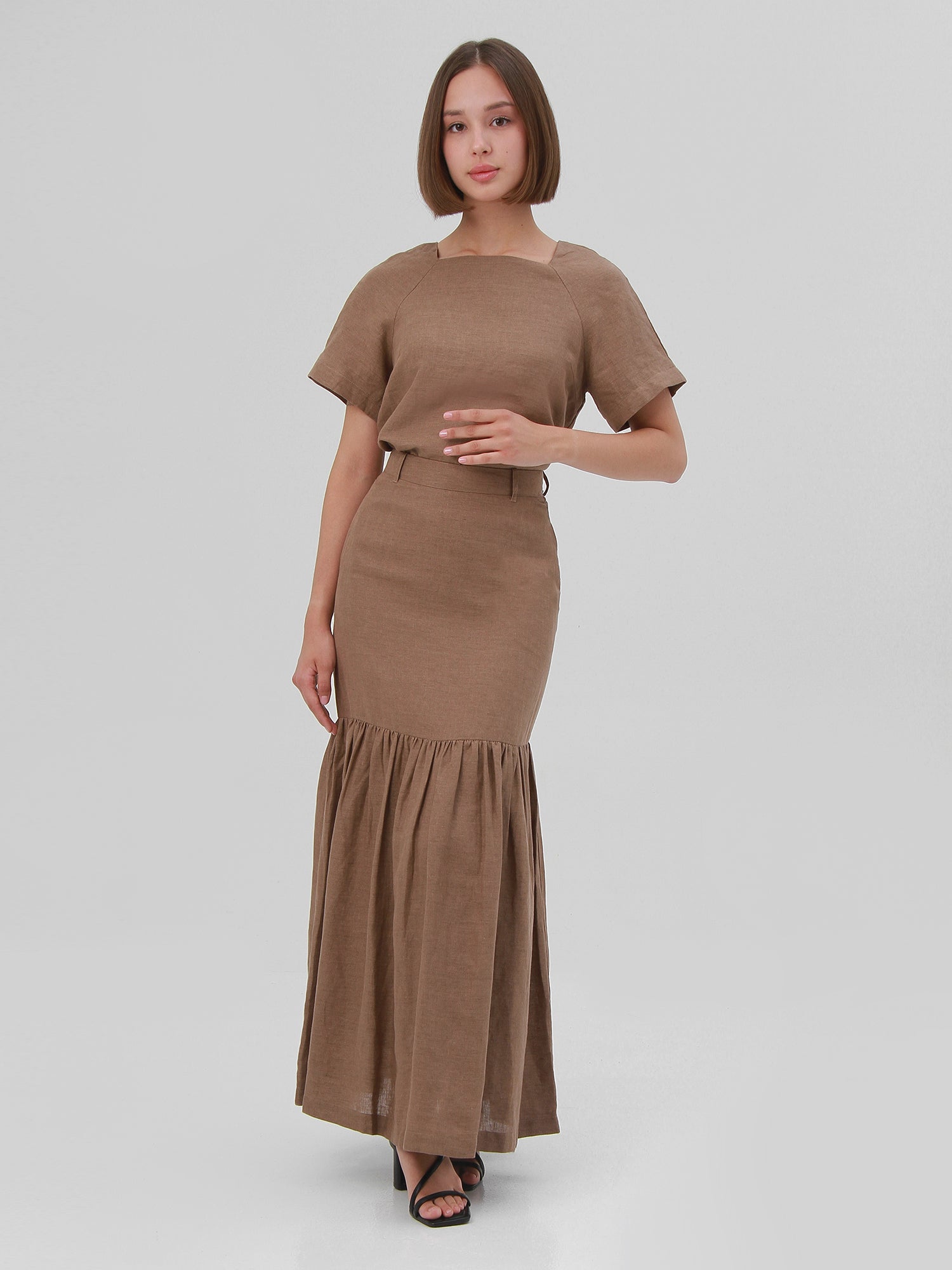 Madison Linen Top