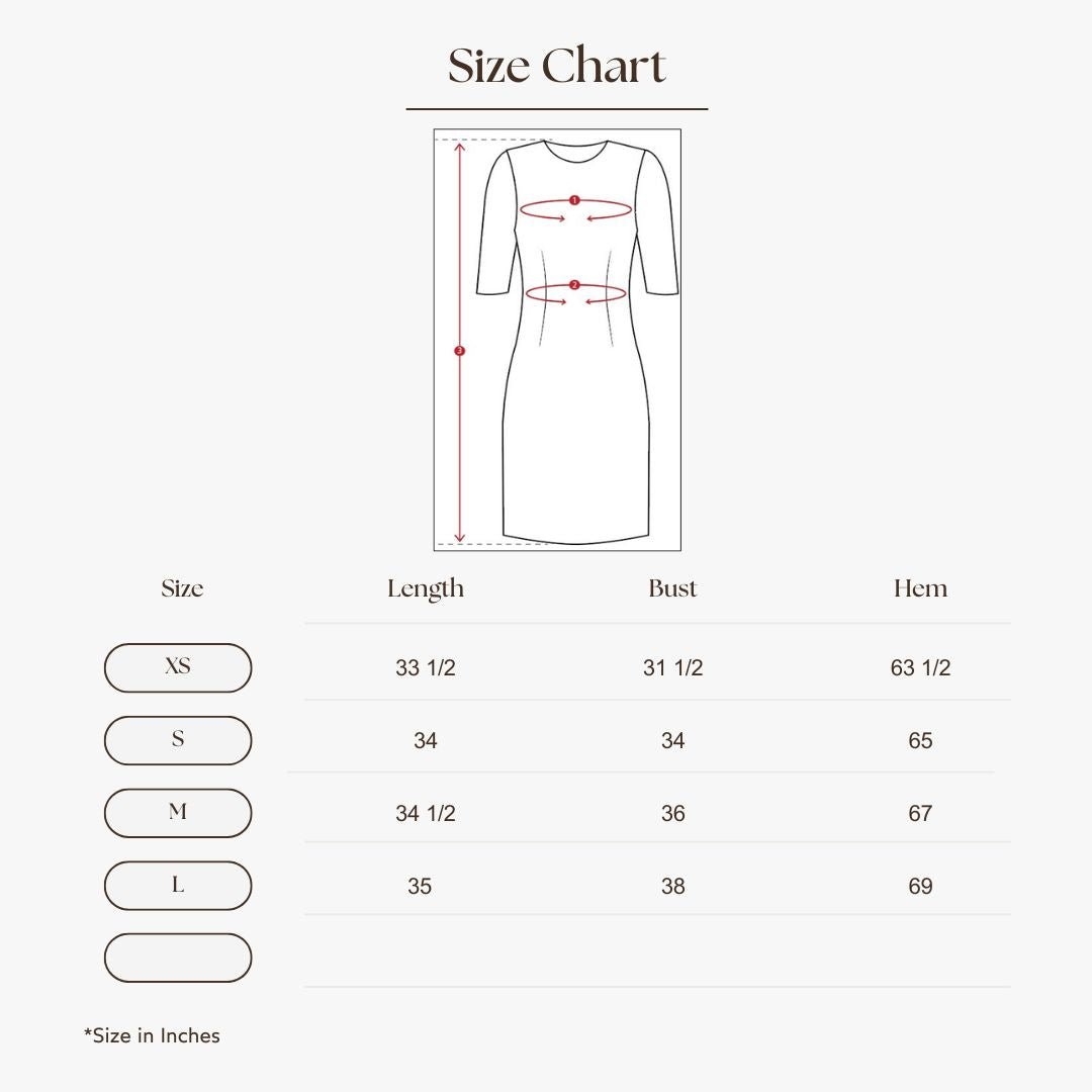 Tropical Printed Strap Layered Dress Size Guide