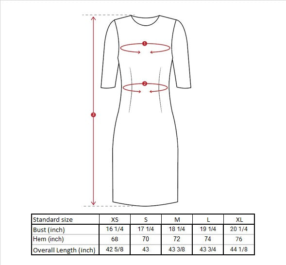 Delphine Strap Maxi Dress Size Guide