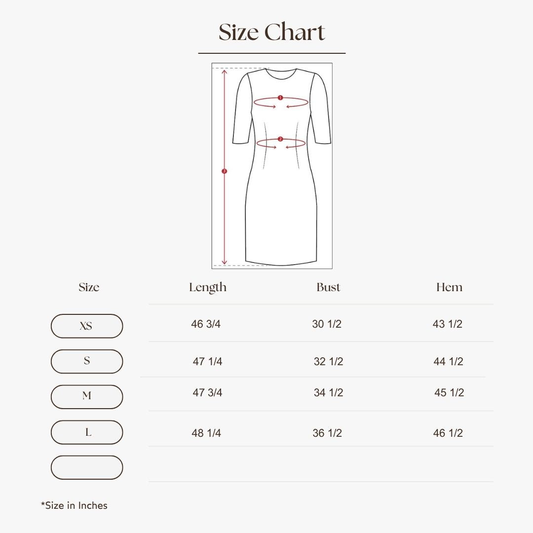 Flowy Ruffled V-Neck Maxi Dress Size Guide