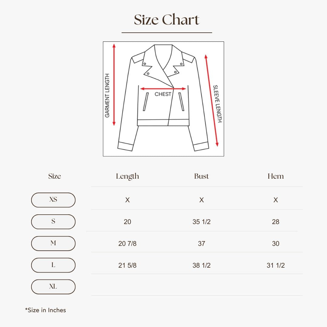 Cable Yarn Knit Button Cardigan Size Guide