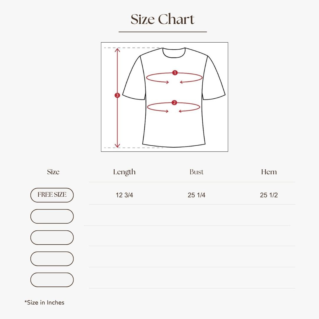 Off-Shoulder Ribbed Knit Top Size Guide