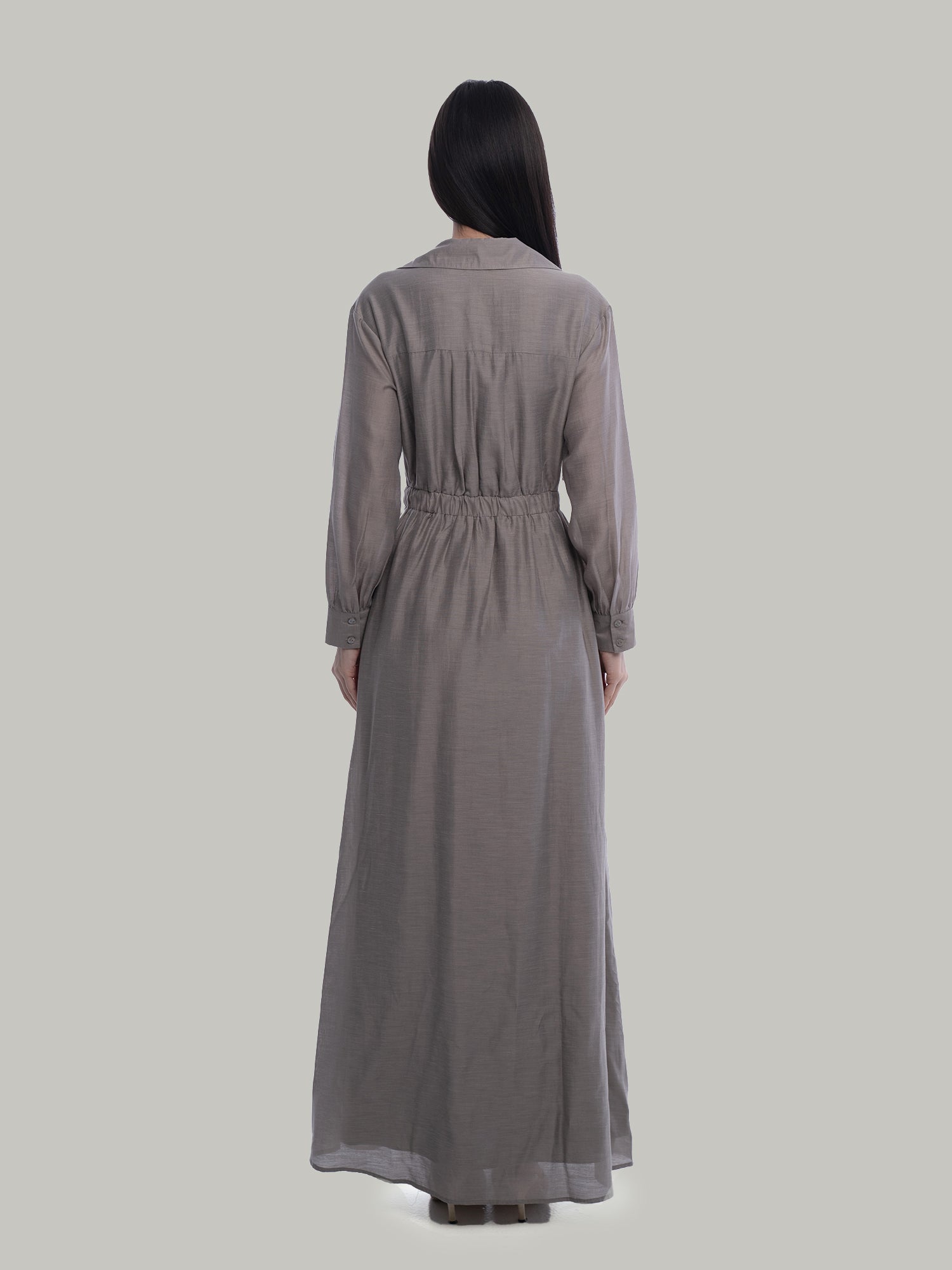 Anne Maxi Shirt Dress