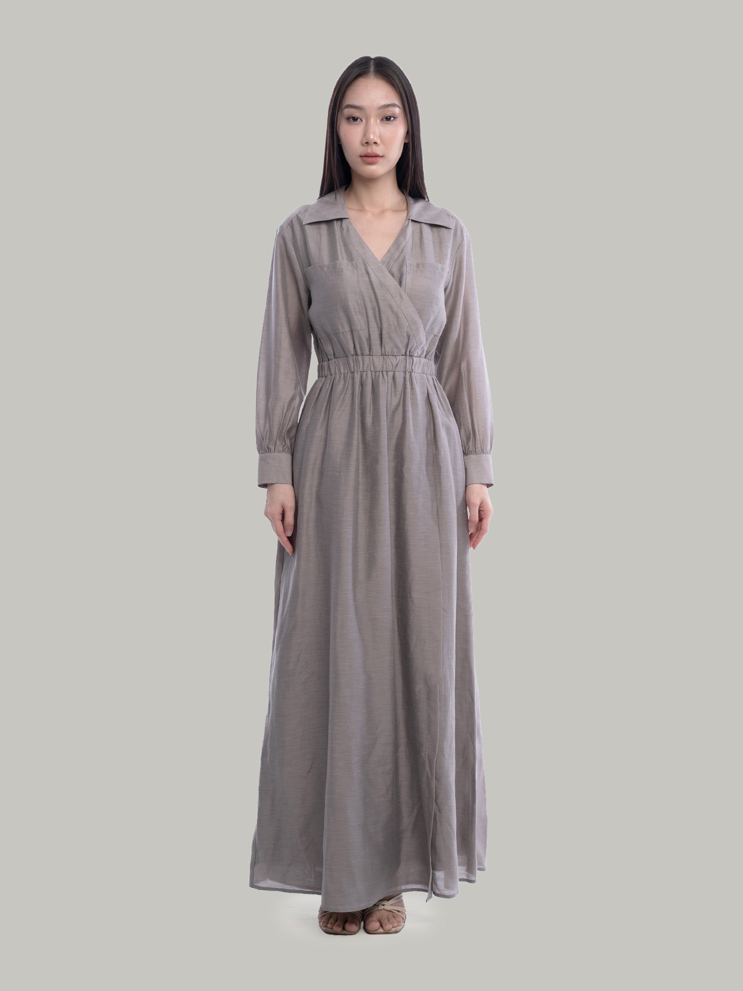 Anne Maxi Shirt Dress