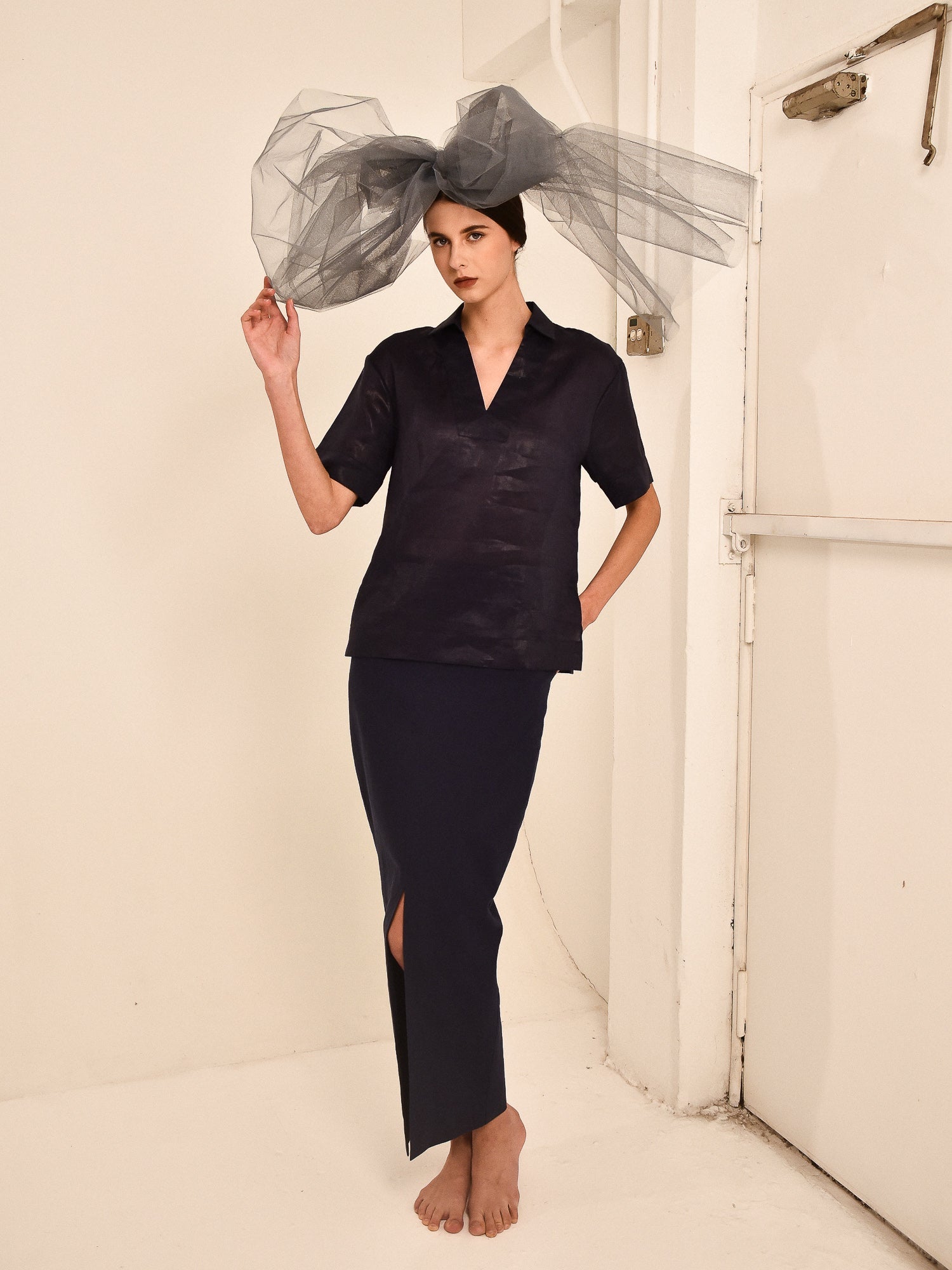 Josiane Linen Top