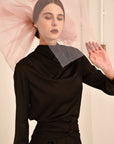 Audrey Long Sleeve Cowl Top