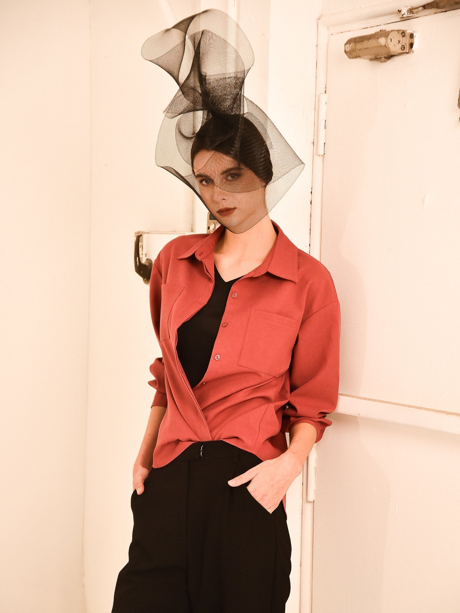 Louise Front Pocket Shirt