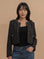 Chic Edge Tweed Jacket