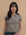 Collar Yarn Knit Drop Shoulder Top