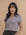 Collar Yarn Knit Drop Shoulder Top