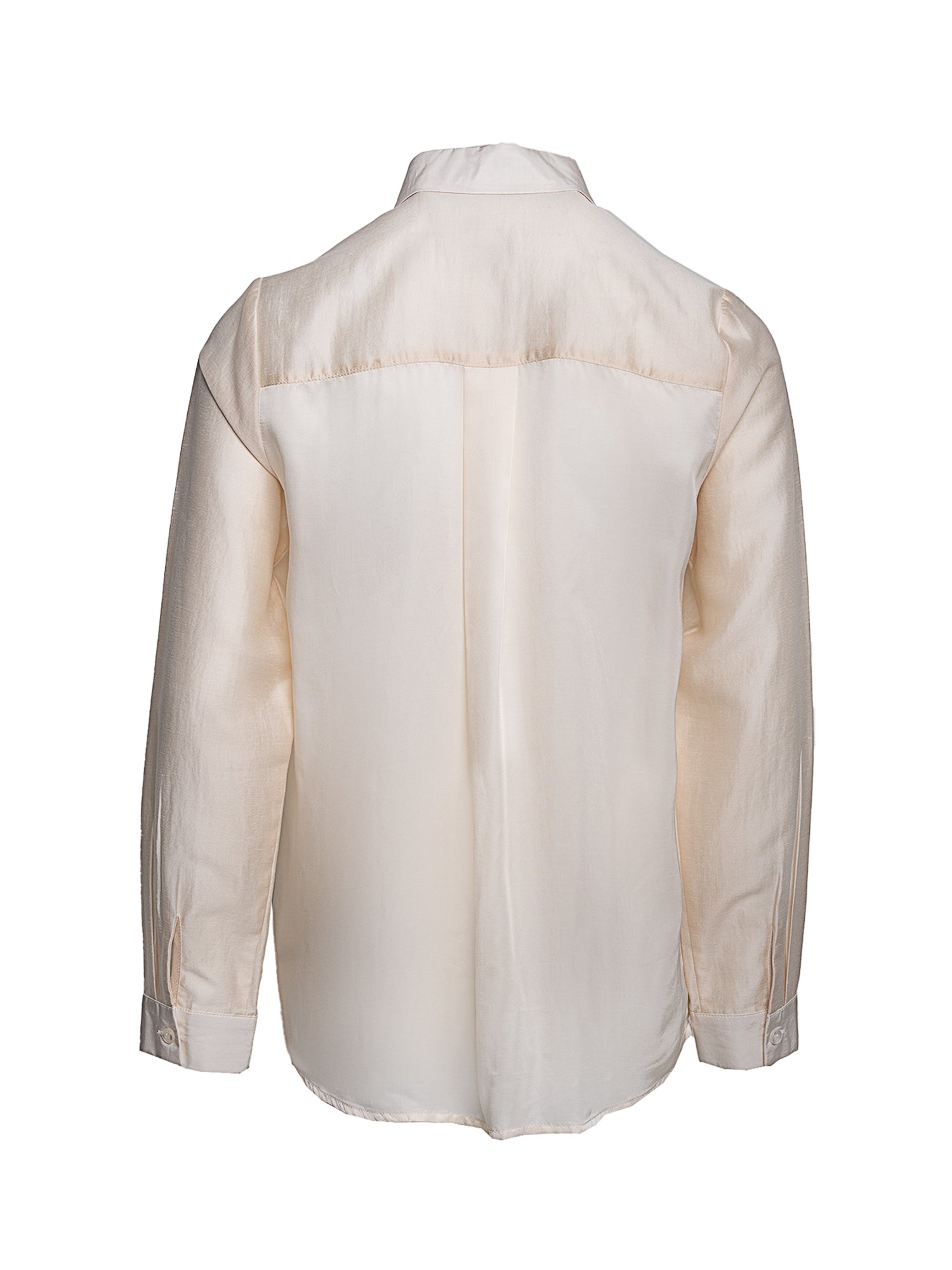 Blanche Long Sleeve Shirt with Sheer Panels