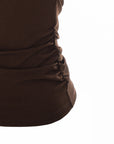 Asymmetric Ruched Top