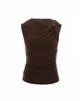 Asymmetric Ruched Top