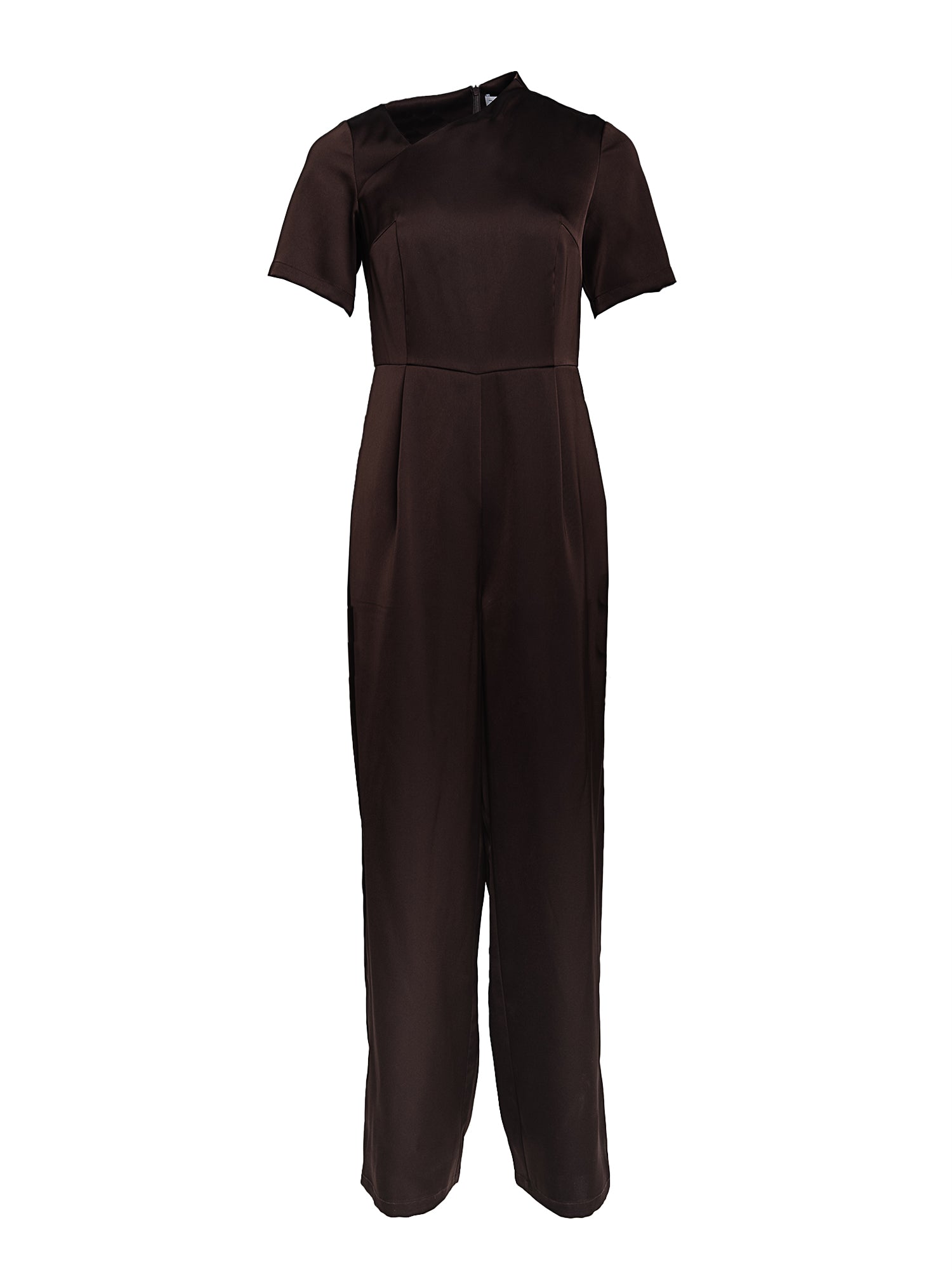 Faye Asymmetrical Neckline Jumpsuit