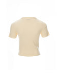 Cable Knit Short Sleeve Top