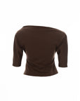 Asymmetrical Shoulder Top