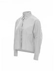 Seam-Detail Boxy Button-Up Blouse