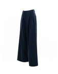 Pinstripe Wide Leg Pants