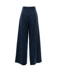 Pinstripe Wide Leg Pants