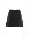 Mid-Waist Slit Skort