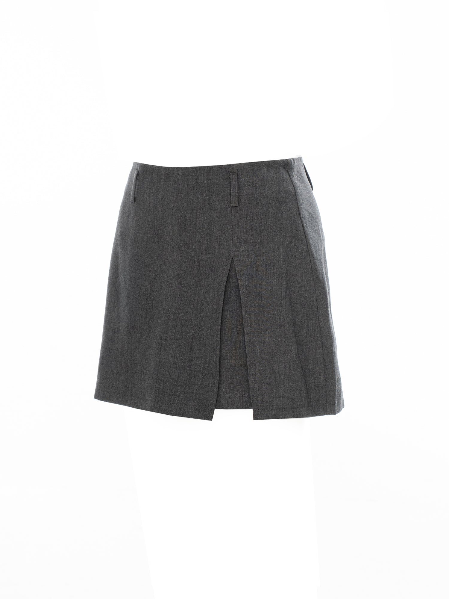 Mid-Waist Slit Skort