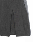 Mid-Waist Slit Skort