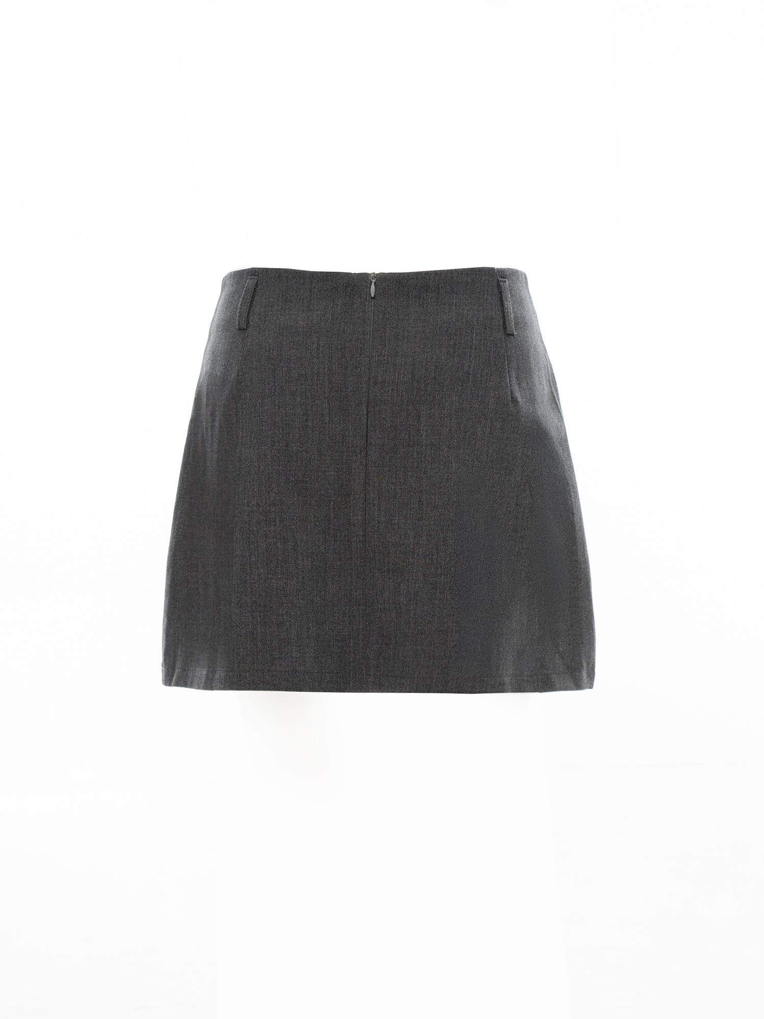 Mid-Waist Slit Skort