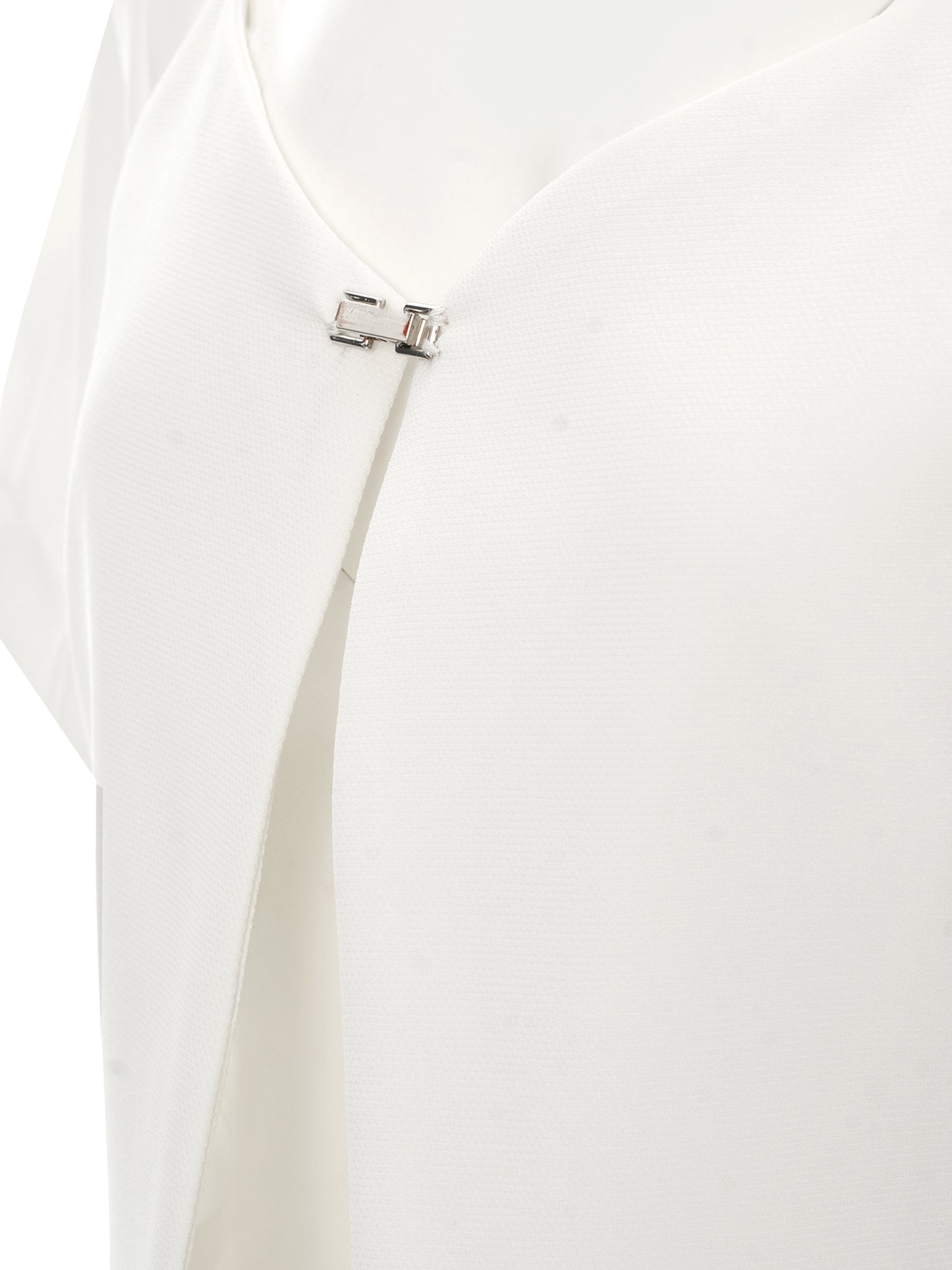 Cropped Sweetheart-Neck Outer