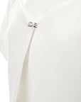 Cropped Sweetheart-Neck Outer