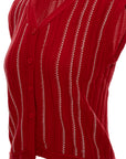 V-neck Knit Vest Top