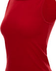 Boat-Neck Knit Tank Top