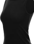 Boat-Neck Knit Tank Top