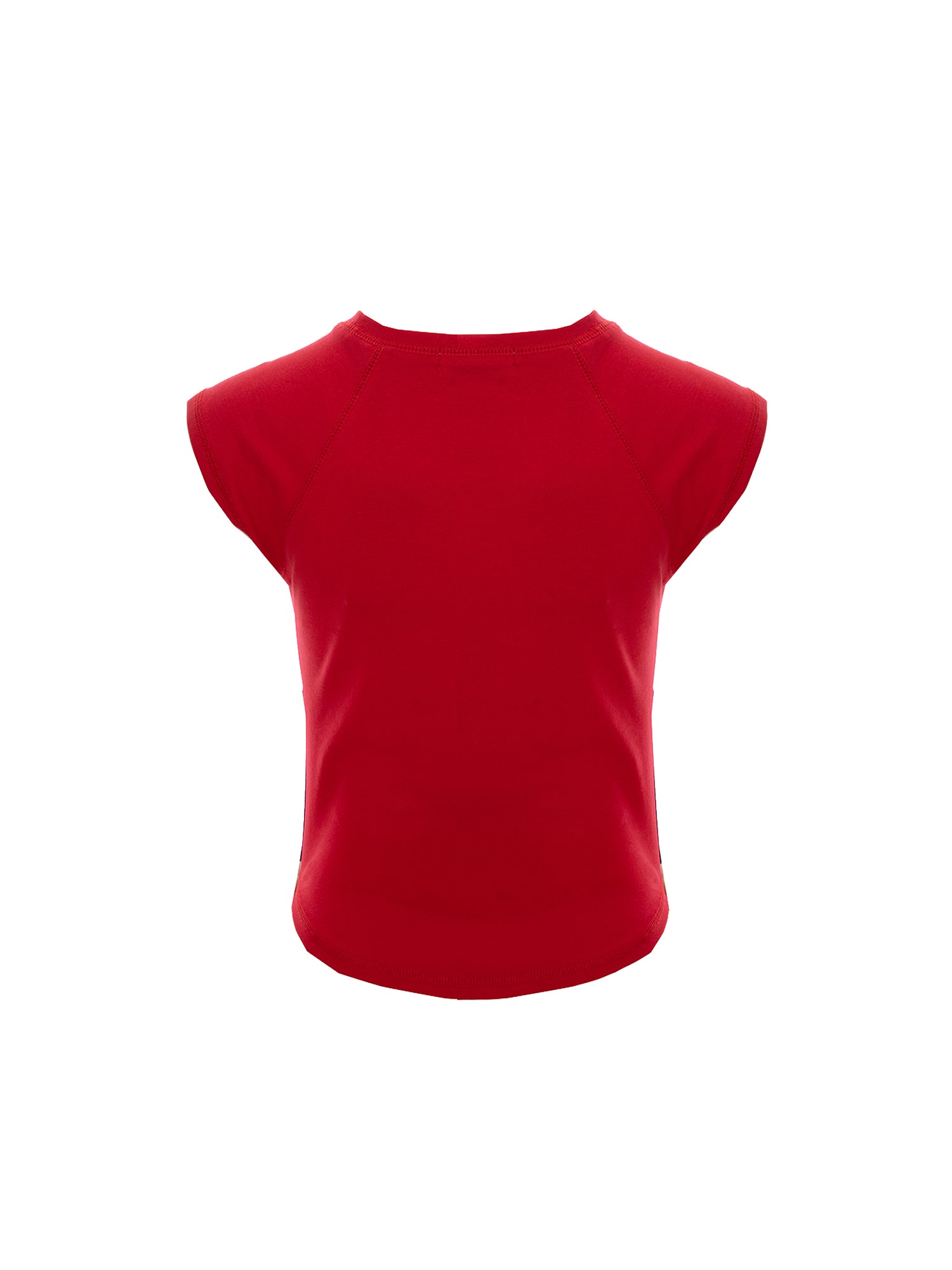 Raglan Cap-Sleeve Tee