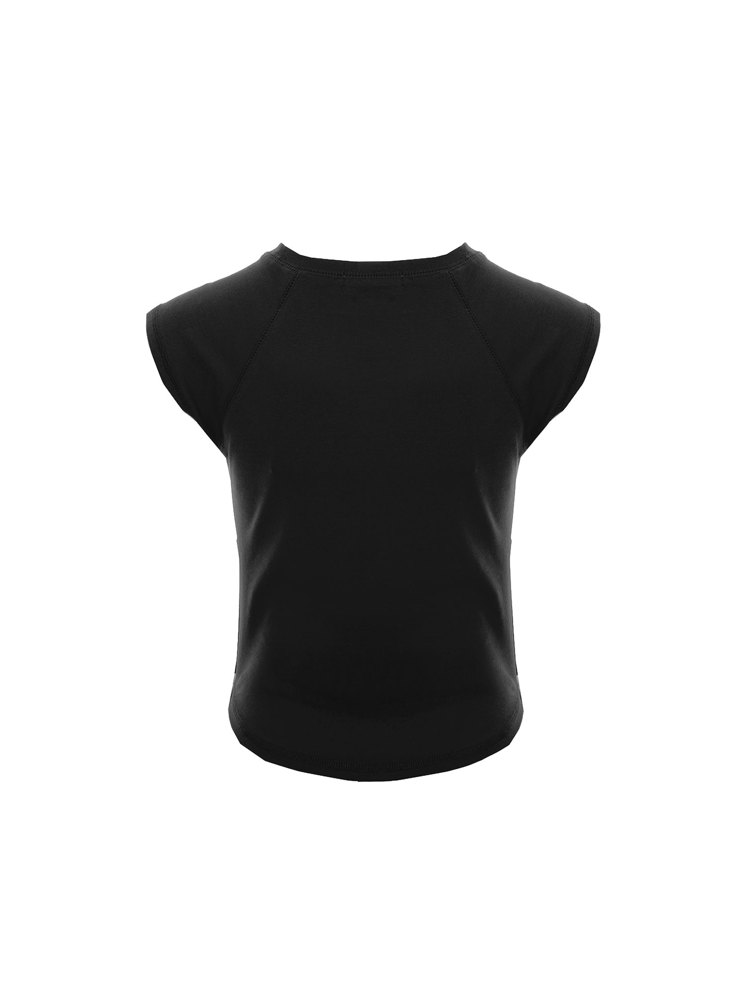 Raglan Cap-Sleeve Tee