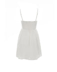 Lace-Up Mini Dress