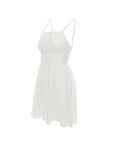 Lace-Up Mini Dress