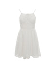 Lace-Up Mini Dress