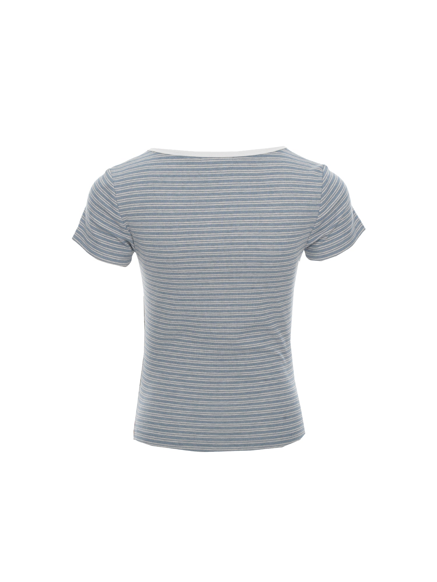 Stripe Henley Tee