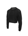 Textured Yarn Knit Cropped Top