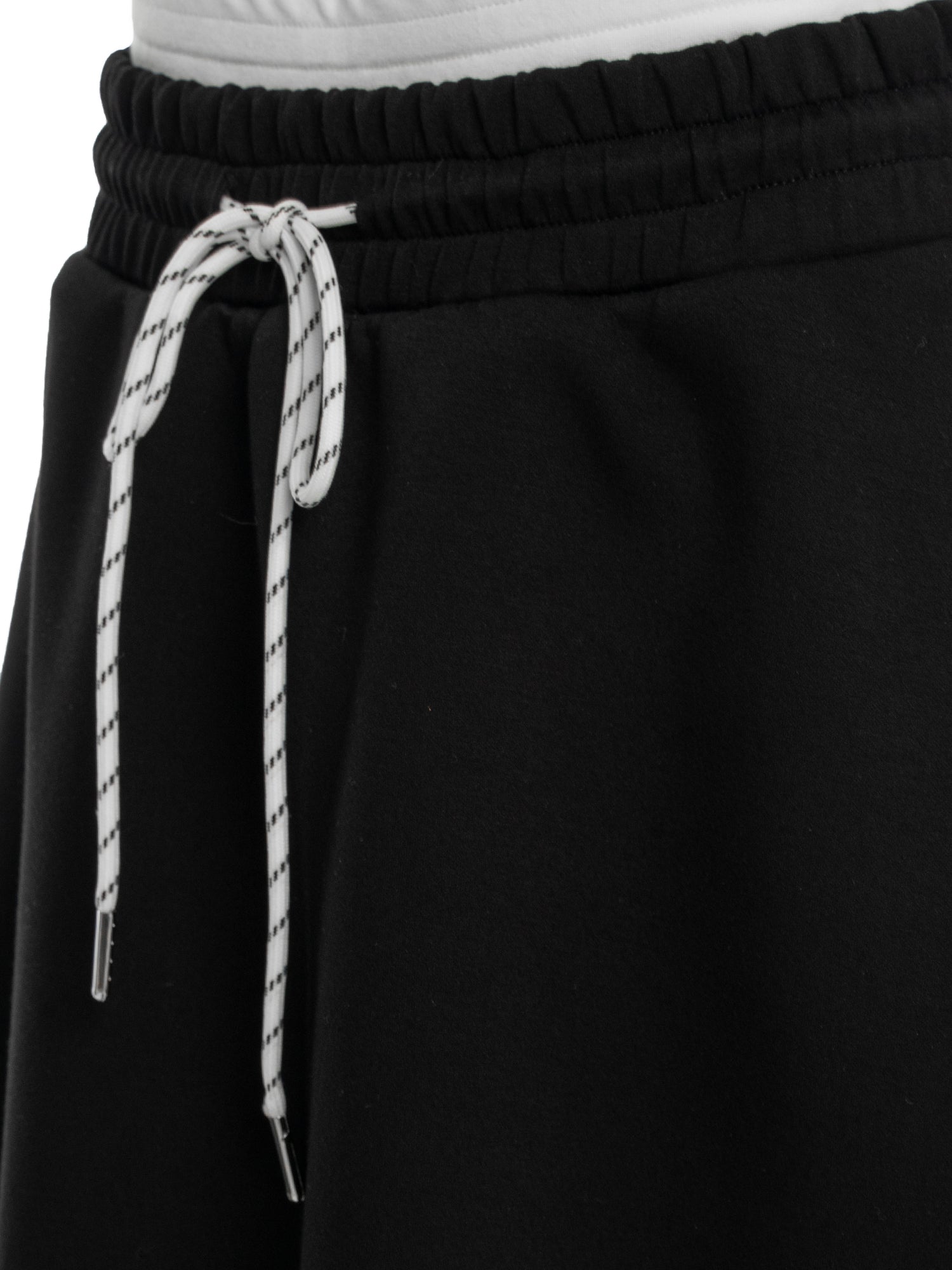 Sporty Drawstring Skirt With Inner
