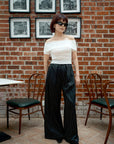 Off-Shoulder Ribbed Knit Top