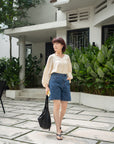 Sheer Button Blouse