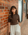 Asymmetrical Shoulder Top