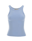 Sleeveless Fitted Tank Top