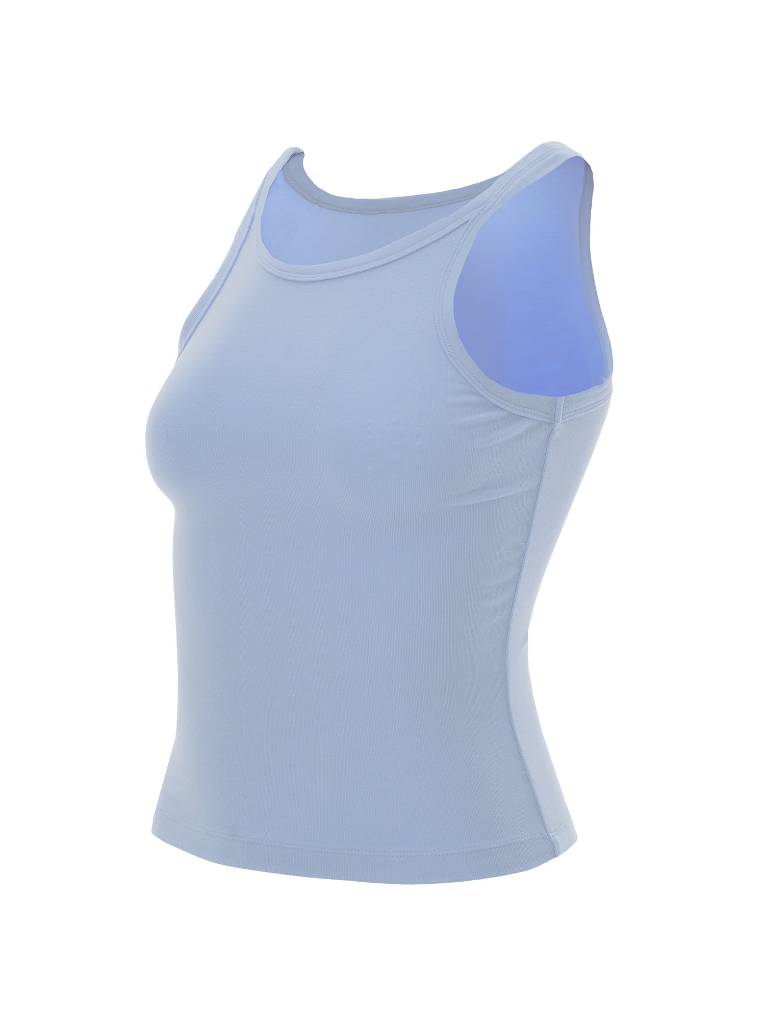 Sleeveless Fitted Tank Top